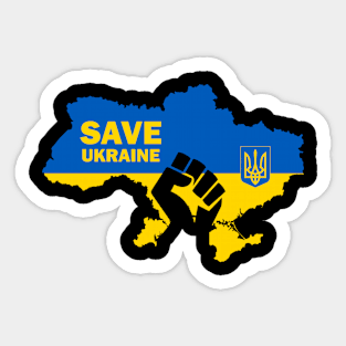 Save Ukraine Sticker